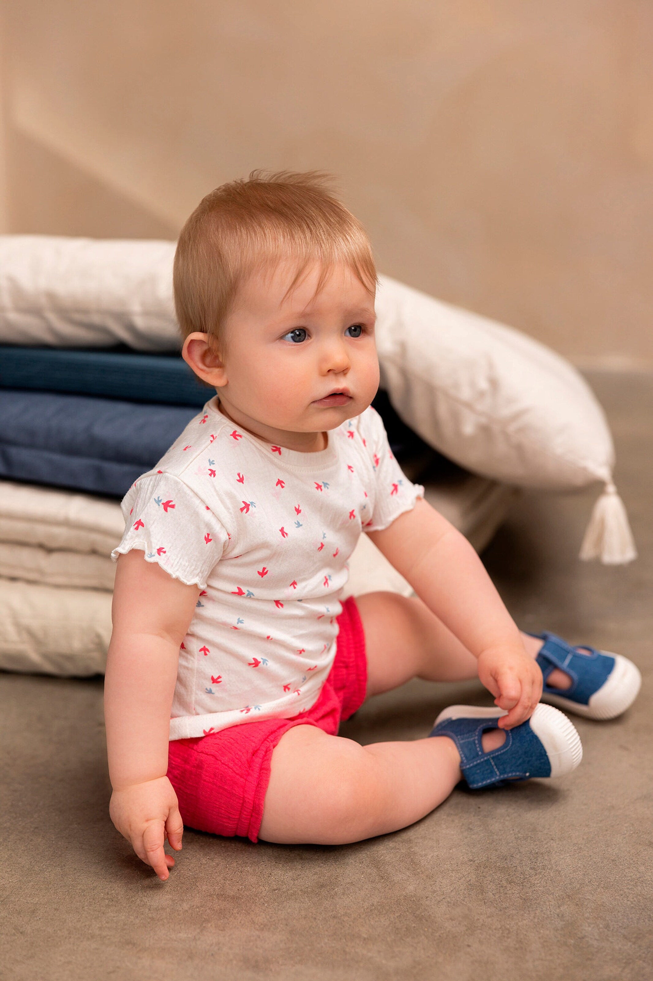 Noppies Baby T-shirt Moapa Animals pattern Off white