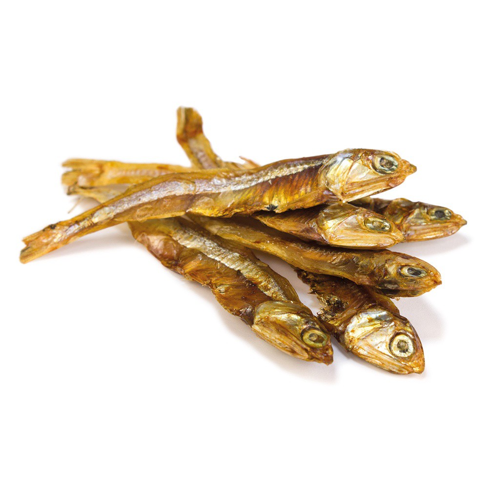 Petisco natural para cães com sabor de peixe