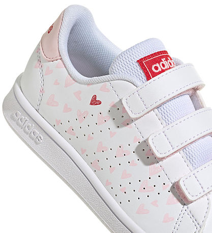 adidas Performance Sko - Advantage CF C - Hvid/Rosa