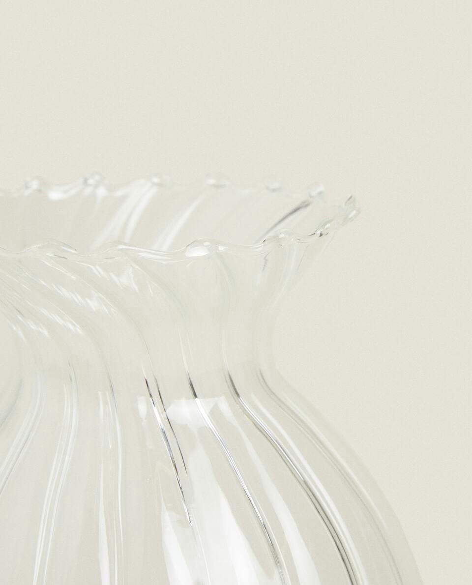 VASO DE VIDRO BOROSILICATO COM LINHAS