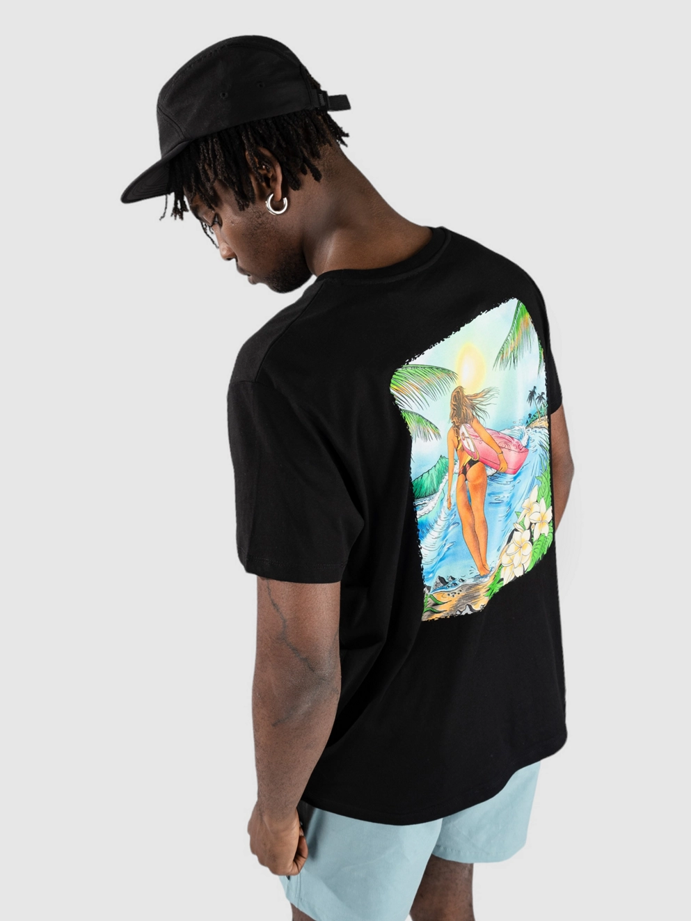 Blue Tomato Summer Surfer T-Shirt black