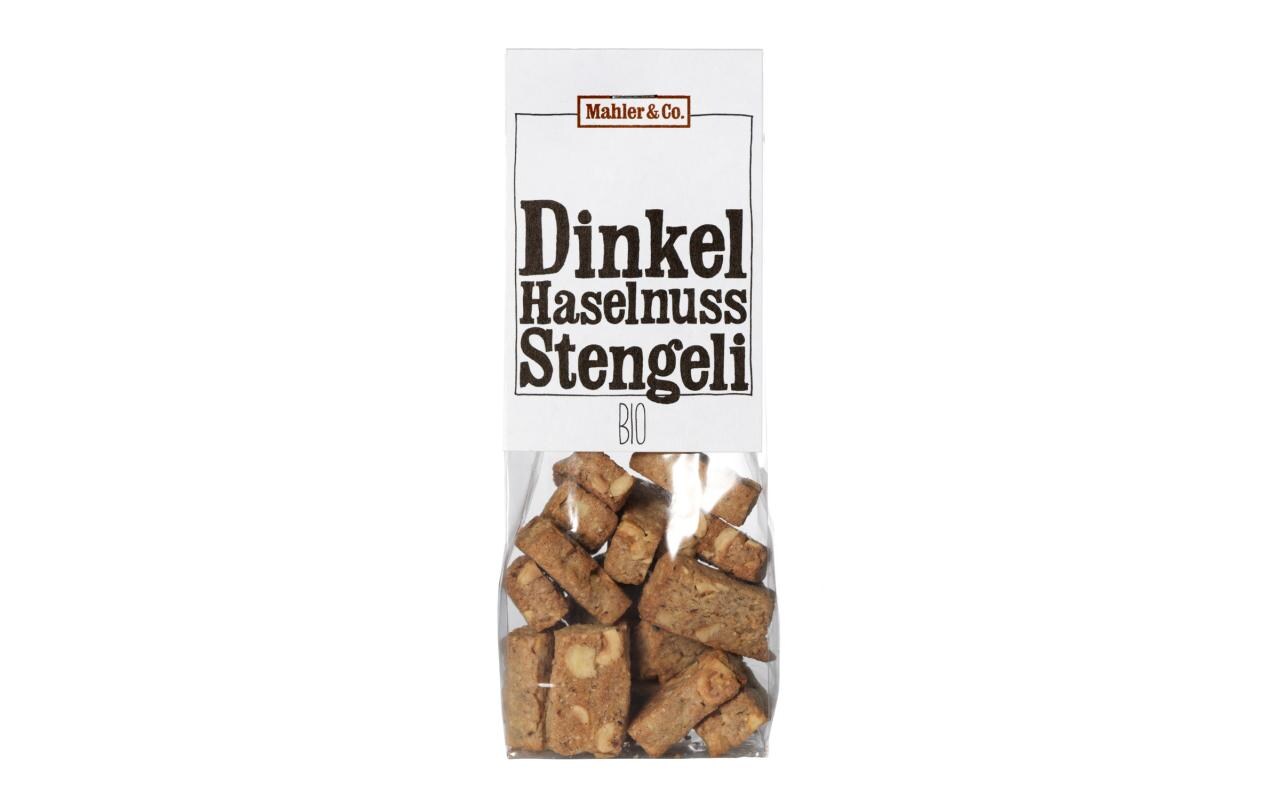 Gebäck Bio Dinkel-Haselnusstängeli 100 gHaselnusstängeli aus Bio-Dinkel