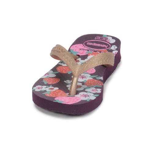 Havaianas - KIDS FLORES - Violet / Doré
