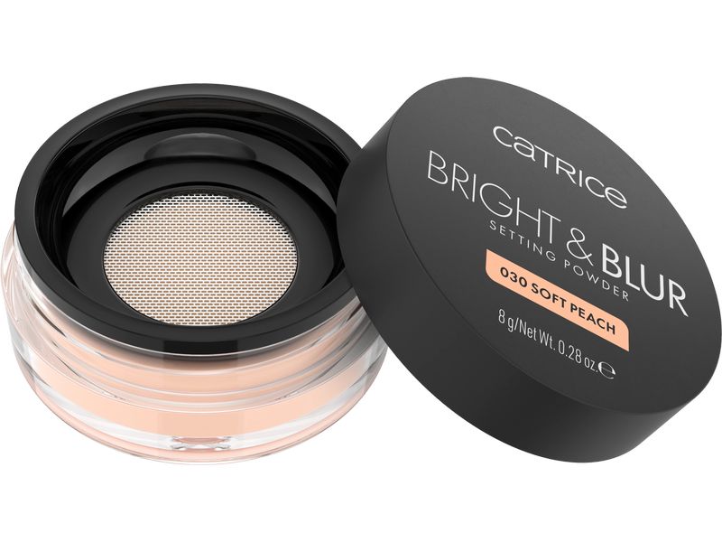 Catrice Puder Bright and Blur Setting Powder 030 Soft Peach Ultrafeiner, loser Puder sorgt für einen ebenmässigen, strahlenden Teint