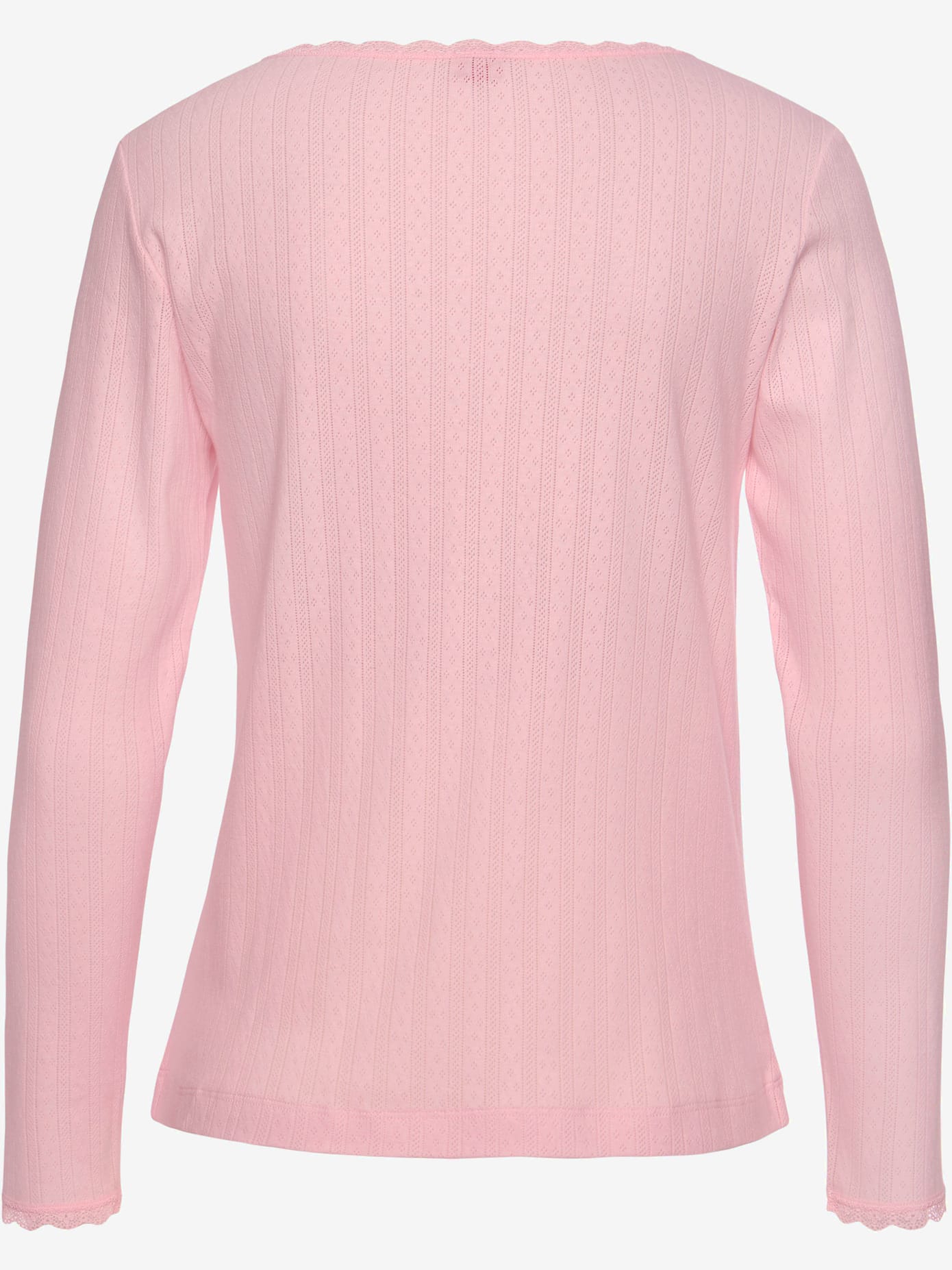 Haut de pyjama t-shirt de nuit fantaisie en tricot ajouré