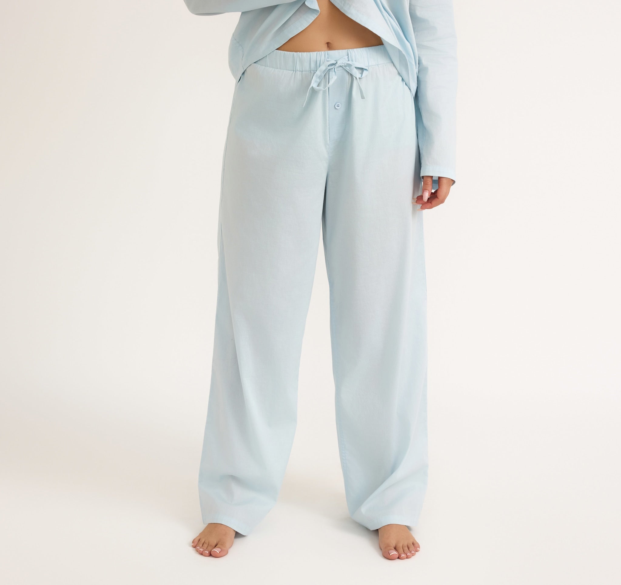 ORGANIC COTTON<br>Core Sleep Poplin Pants
