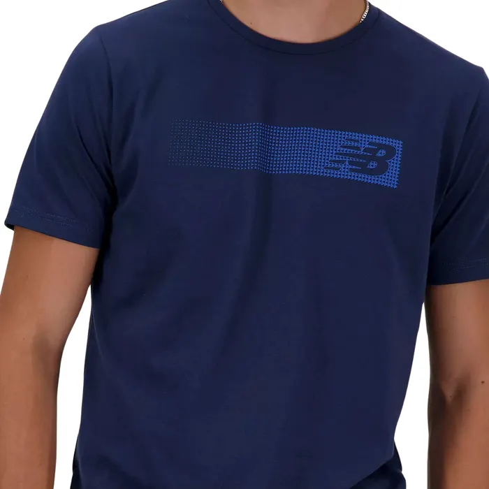 New Balance Core Heathered Shirt Heren