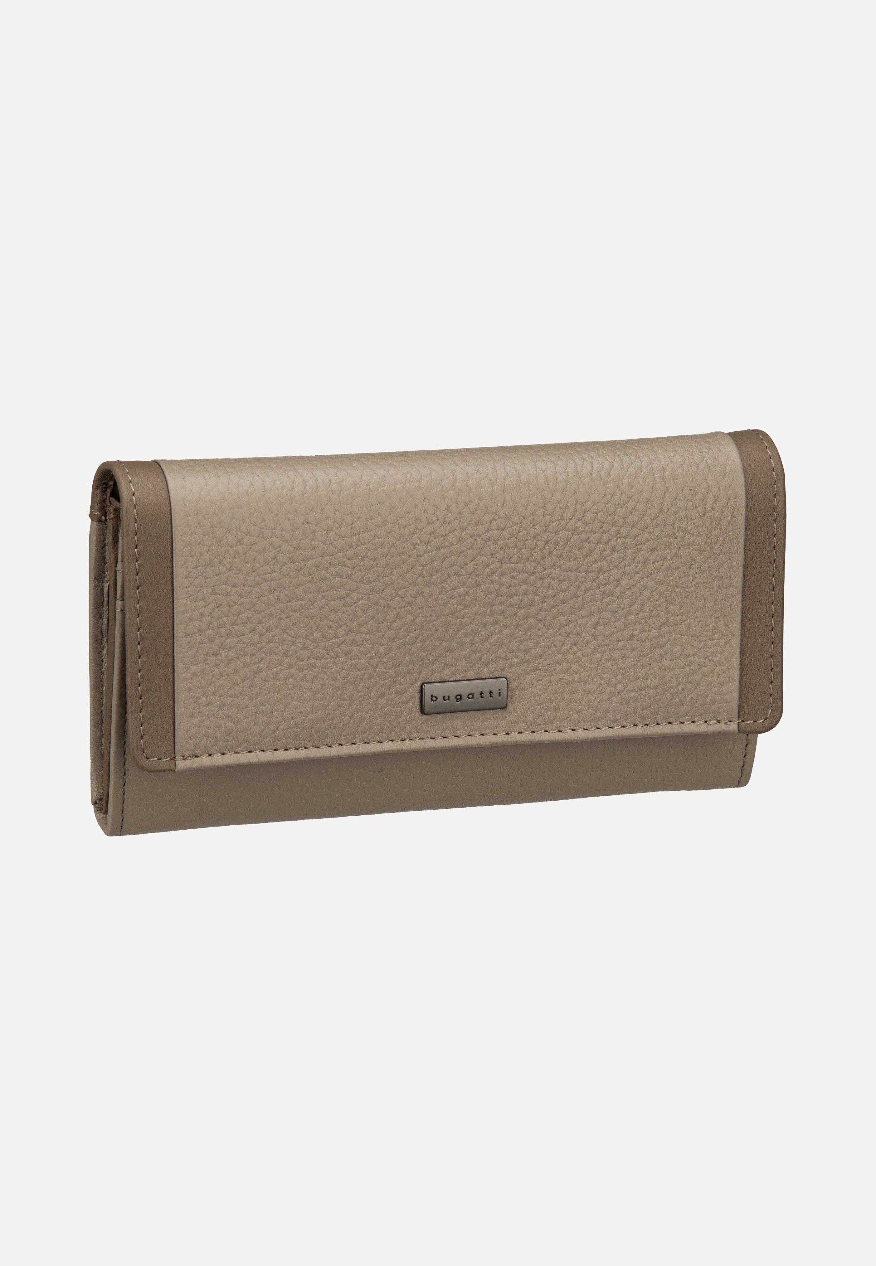 Sina Ladies Long With Flap Beige - Portemonnaie