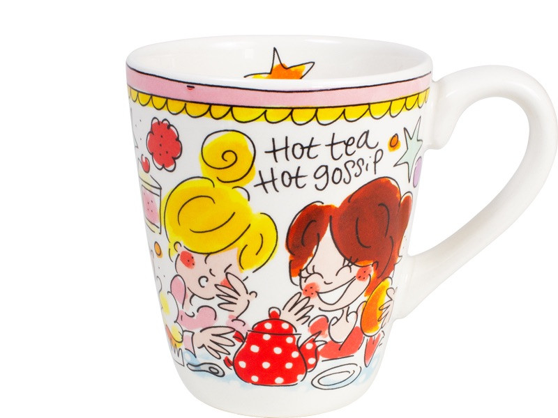Beker Roze Rand 0.35L