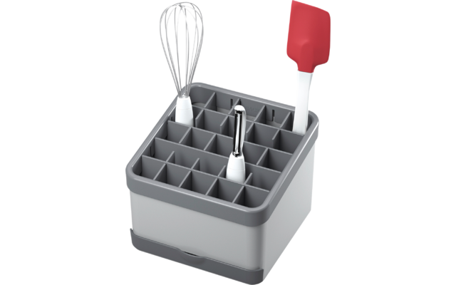 Metaltex Utiltex Organizer für Küchenutensilien bis zu 25 Steckplätze