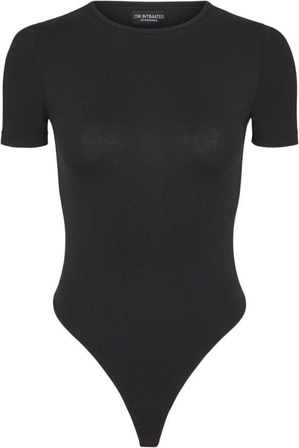 OW Collection ROSA Bodysuit Black caviar