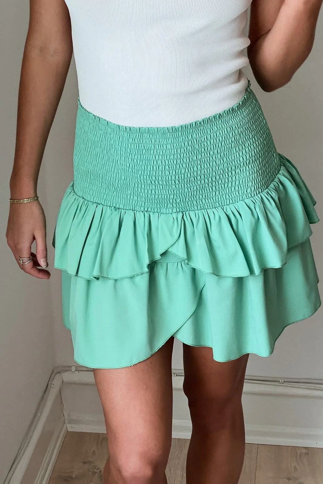 Neo Noir Carin R Skirt green