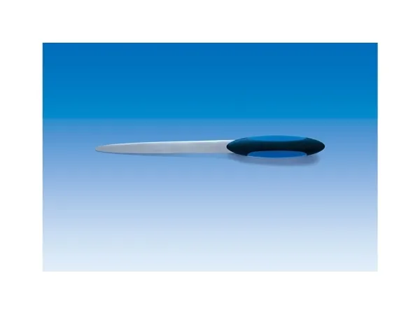 Wedo 147 954, Manual letter opener, Rustfrit stål, 230 mm, Sort, Blå, Rustfrit stål