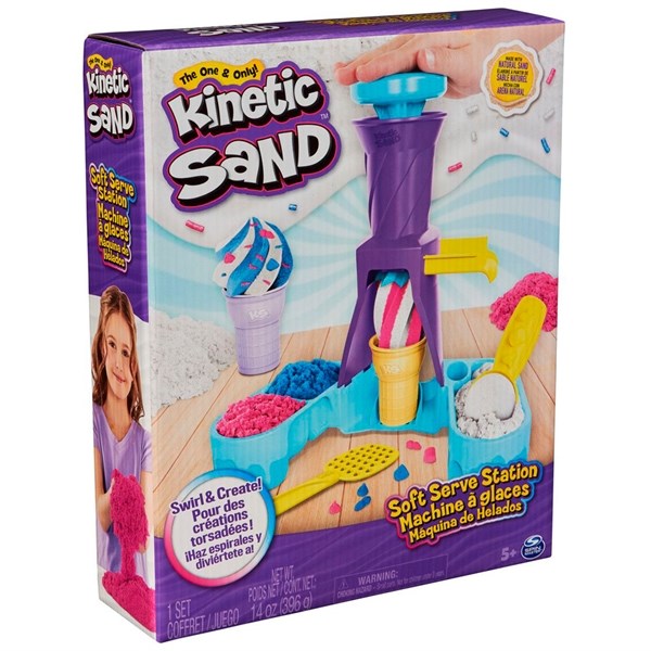 Køb Kinetic Sand Soft Serve Station