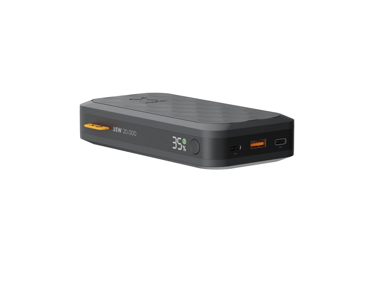 (35W) 20000mAh Fuel Series 5 Dual USB C / USB A Powerbank Power Delivery Ladegerät (FS5201) Midnight Black
