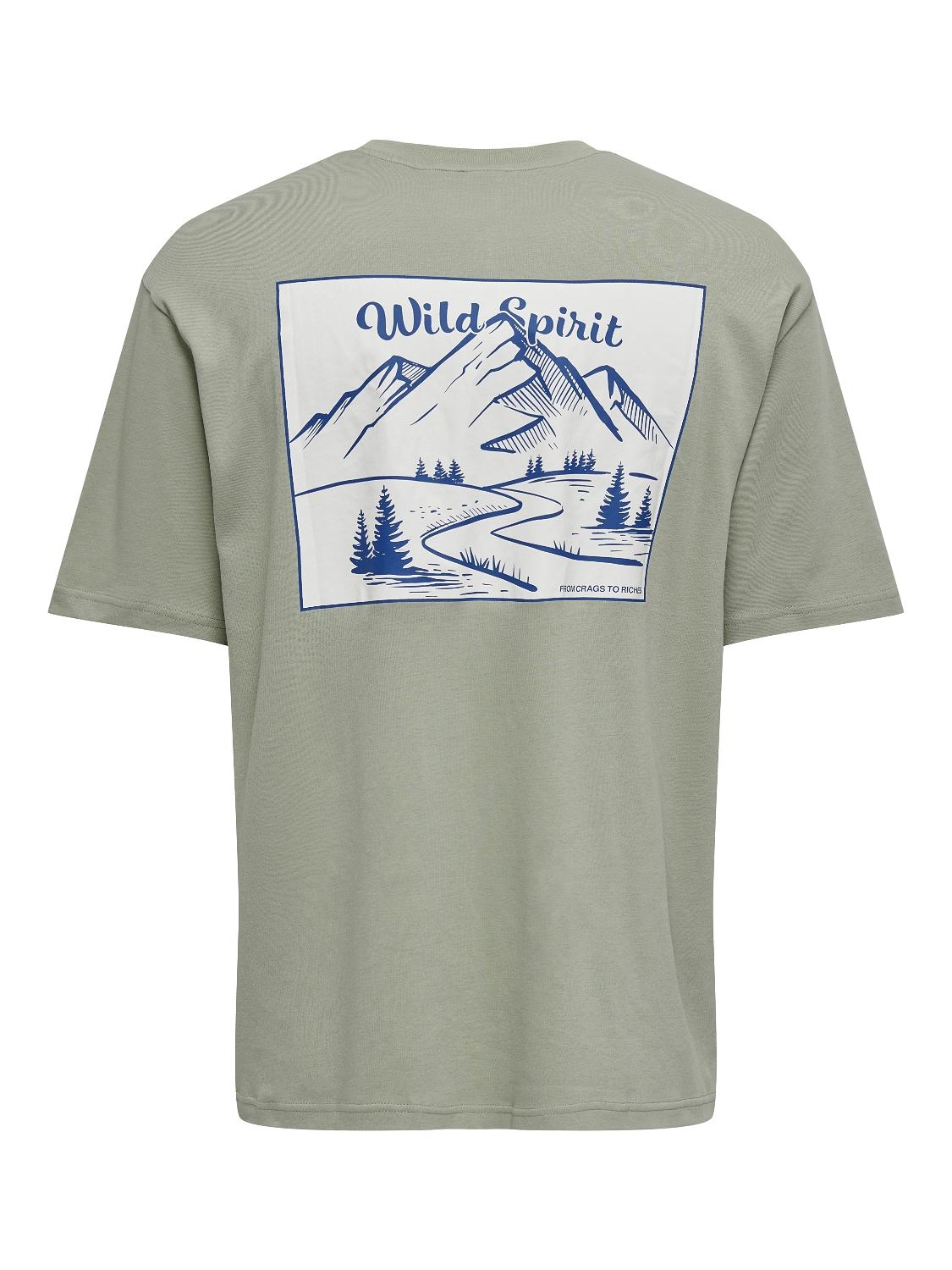 ONSELI T-shirt Seagrass