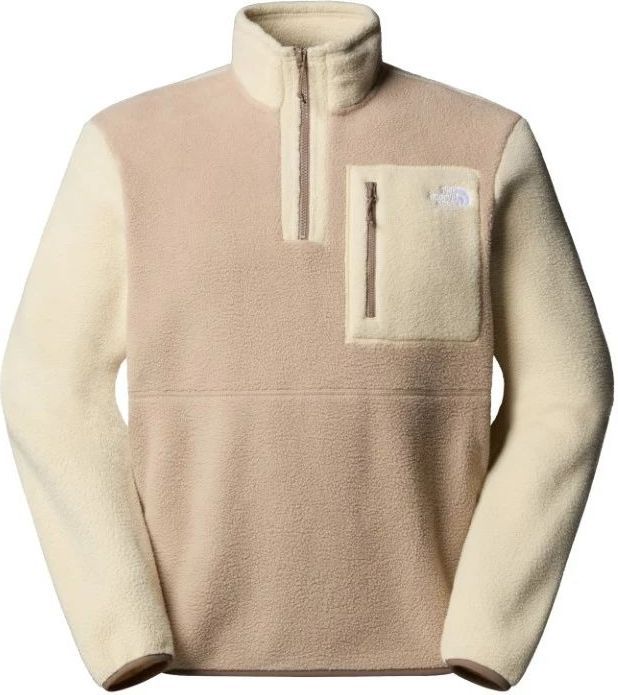 The North Face - Yumiori 1/4 Zip - Fleecejas - Mushroom Grey/Gravel/Mo