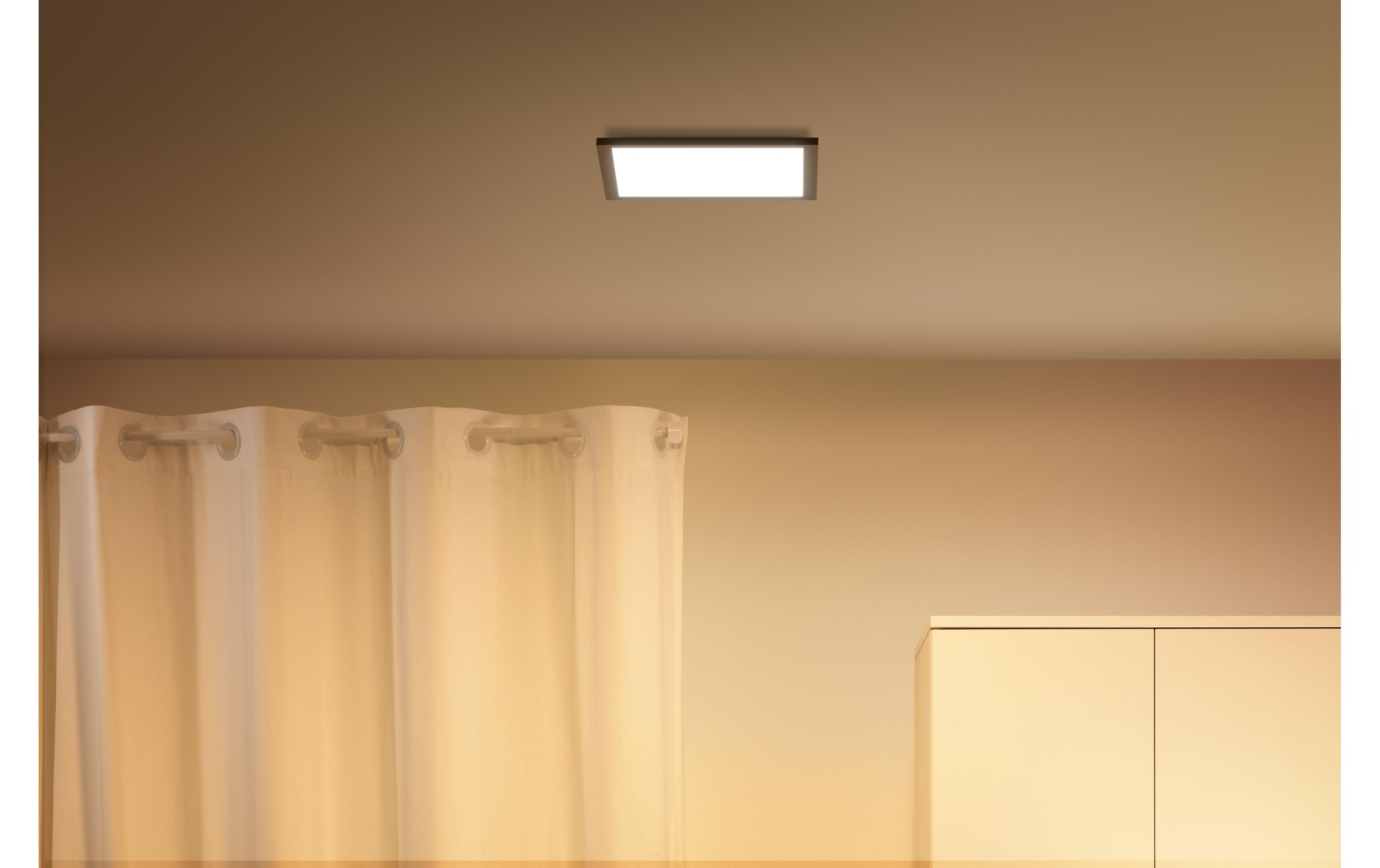 Panel Tunable White Deckenleuchte Schwarz 1000 lmLED Panelleuchte