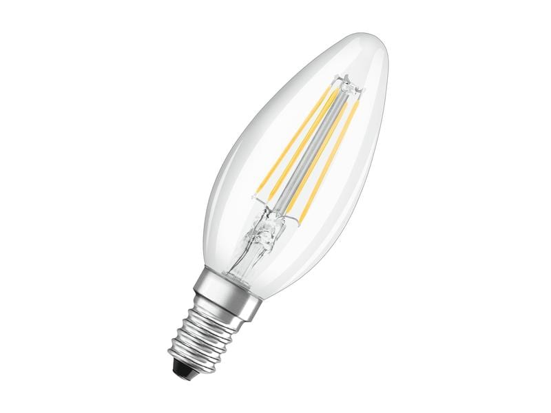 OSRAM Lampe Base Filament 4W, E14 Warmweiss, 3er Box Filamentleuchtmittel