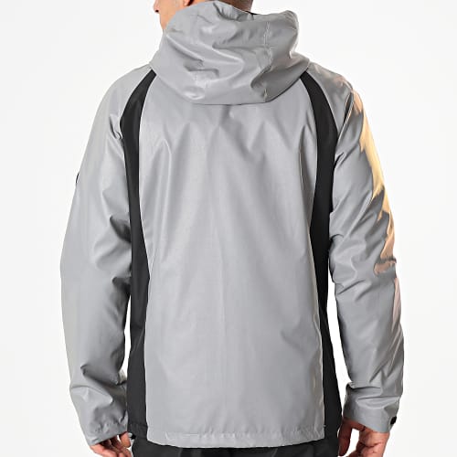 Ensemble De Survetement Queens Gris Noir Réfléchissant