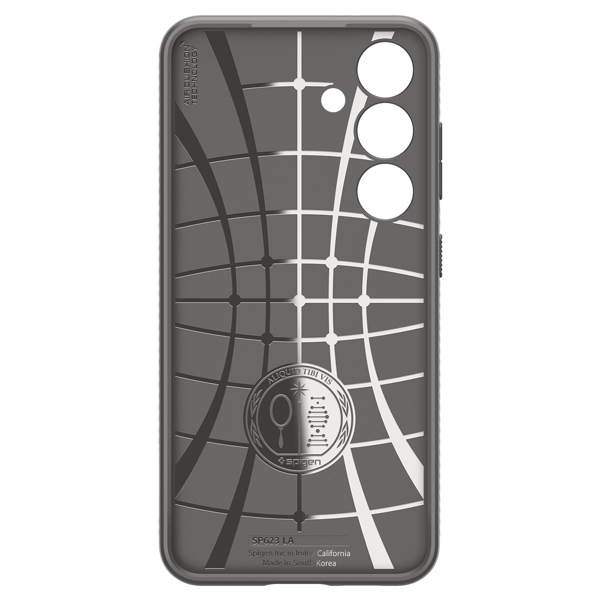 Samsung Galaxy S24 Liquid Air Case Gummi Hülle (ACS07450) - Granite Gray