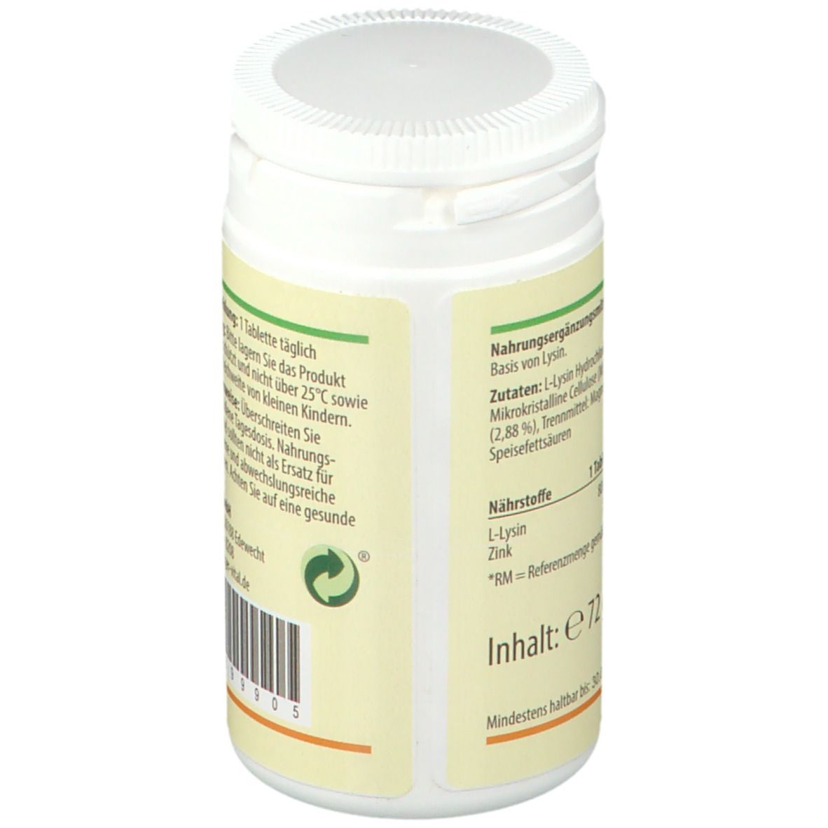 LANGER-vital LYSIN 800 mg plus Zink