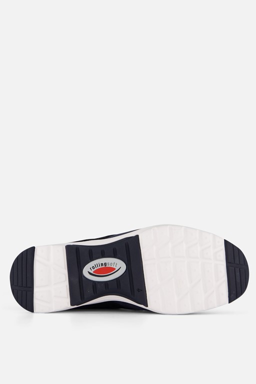 Gabor Rollingsoft Sneakers blauw Nubuck