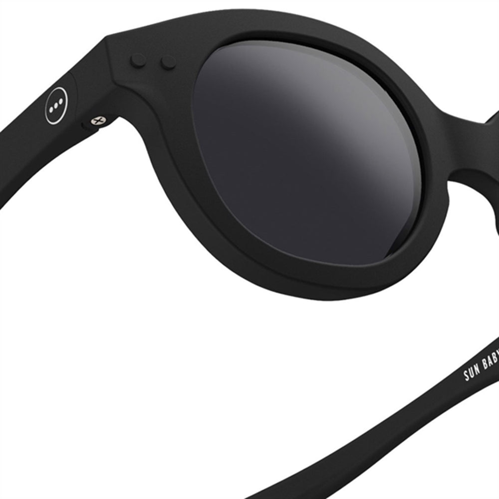 Baby Solbriller C Black - Izipizi → Luksusbaby.dk