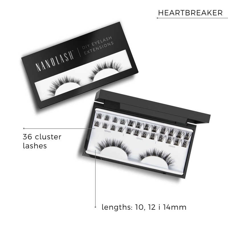Nanolash DIY Eyelash Extensions - Heartbreaker