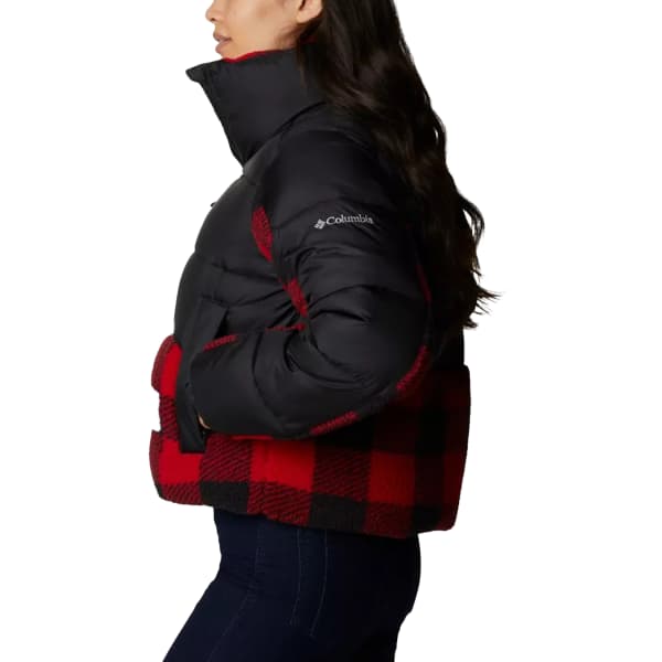 Veste COLUMBIA LEADBETTER POINT SHERPA BLACK RED BUFF