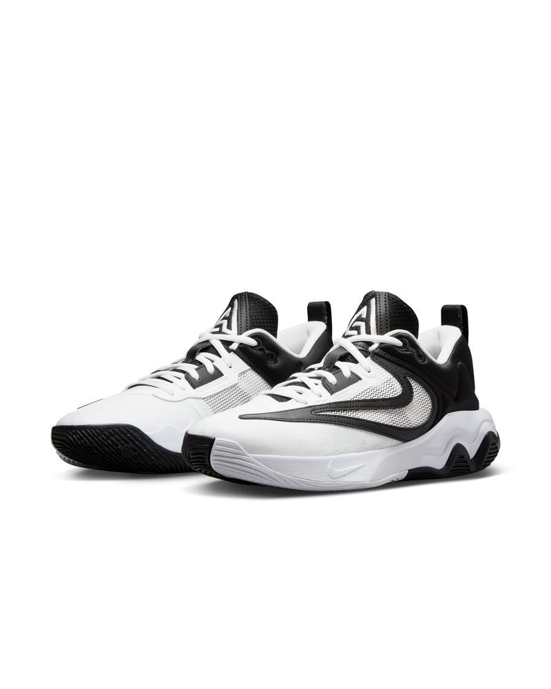 Chaussures de basket Nike Giannis Immortality 3 Blanc & Noir pour homme