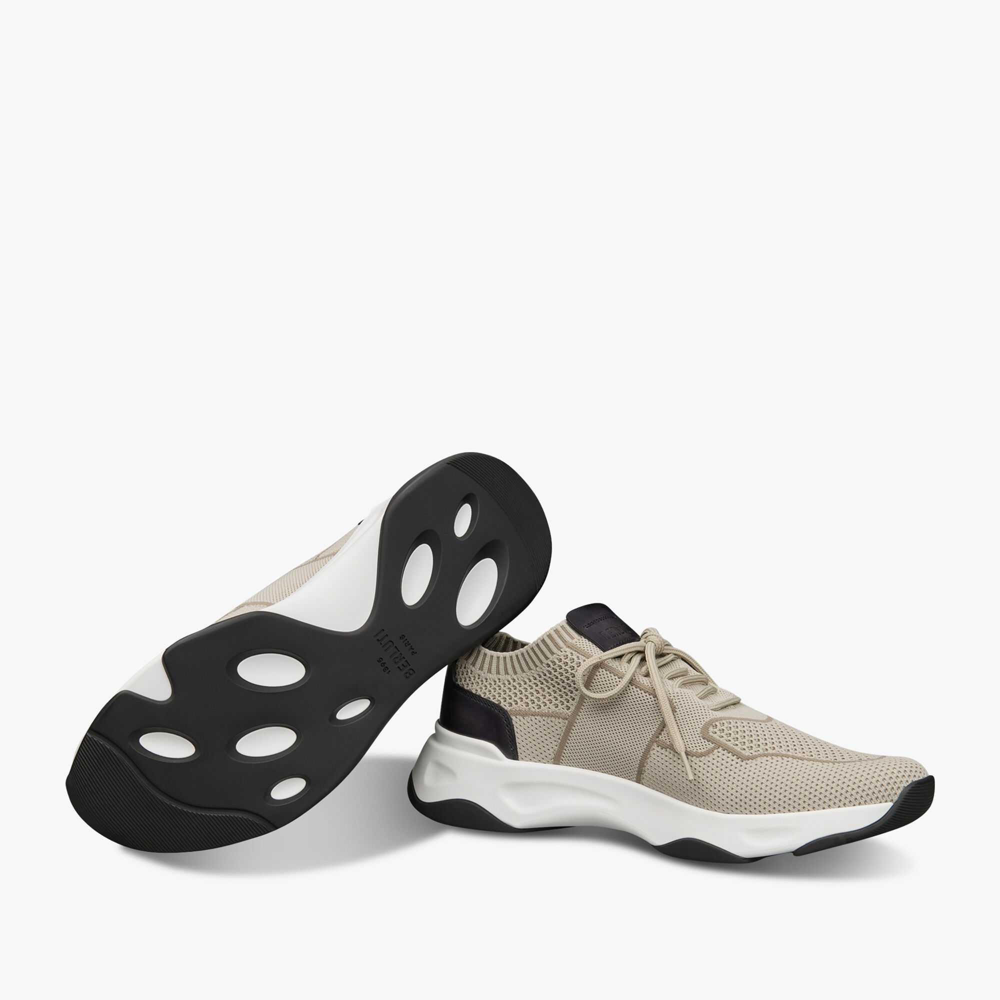 Sneaker Shadow En Maille Et Cuir