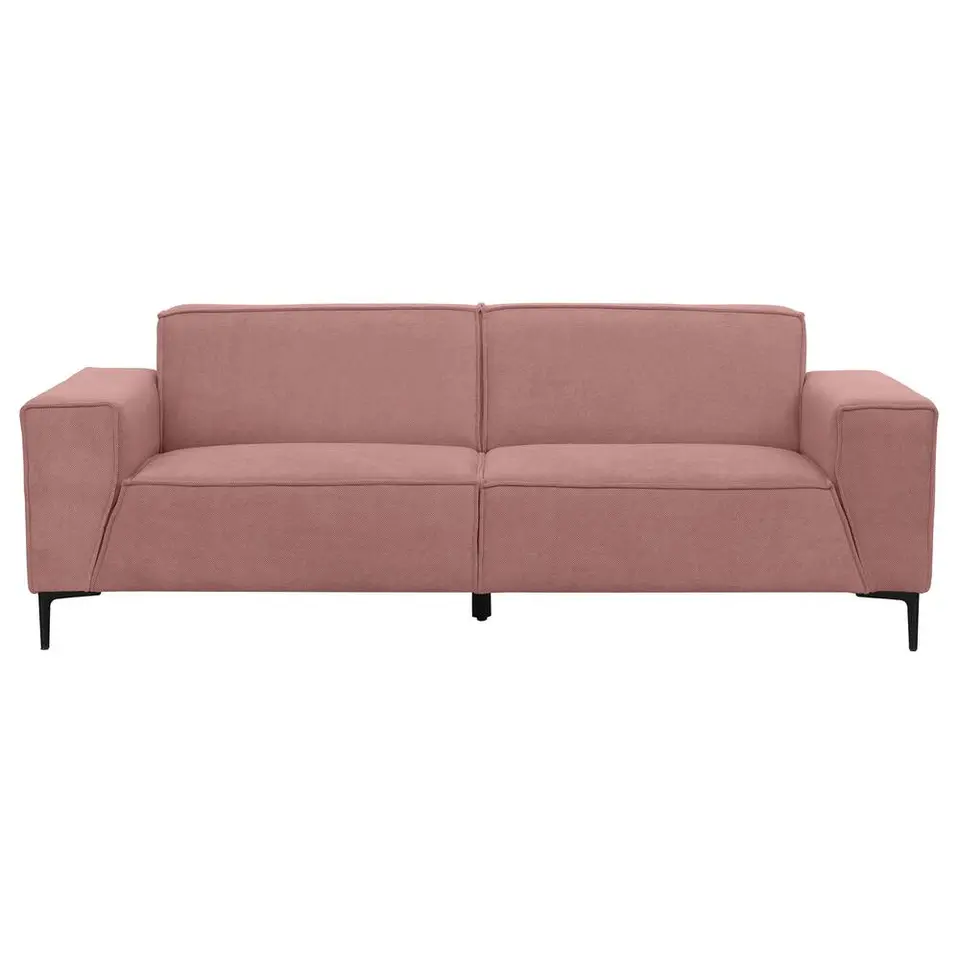 Bank Romy 3-zits - stof Curio - roze