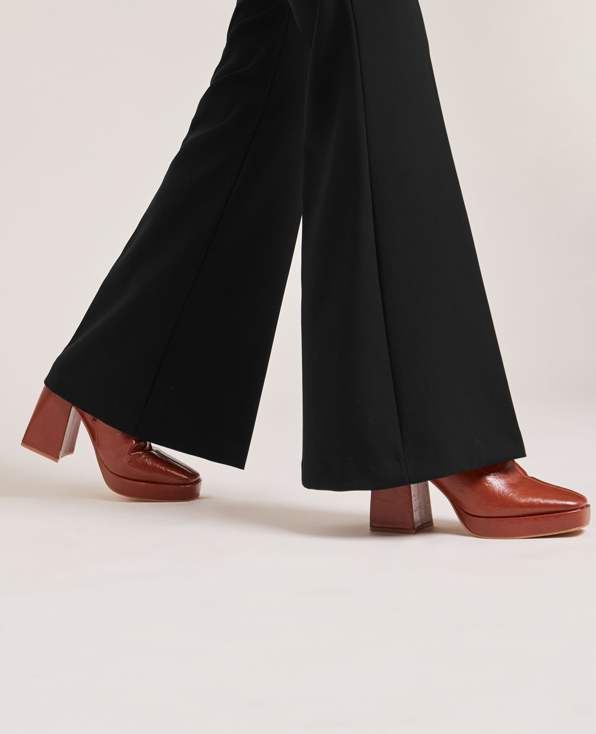 Pantalon flare - Noir