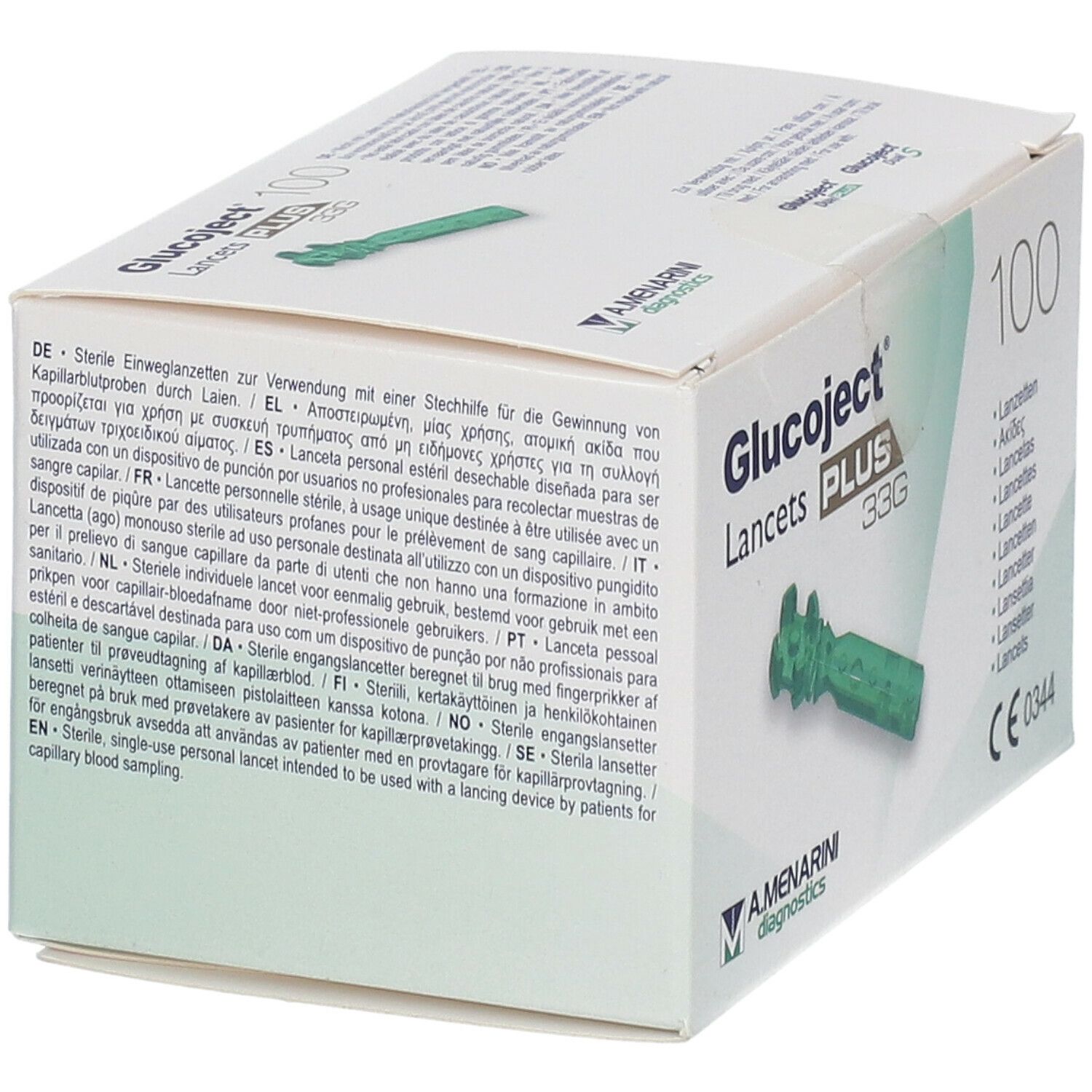 Glucoject® Plus 33G Lanzetten