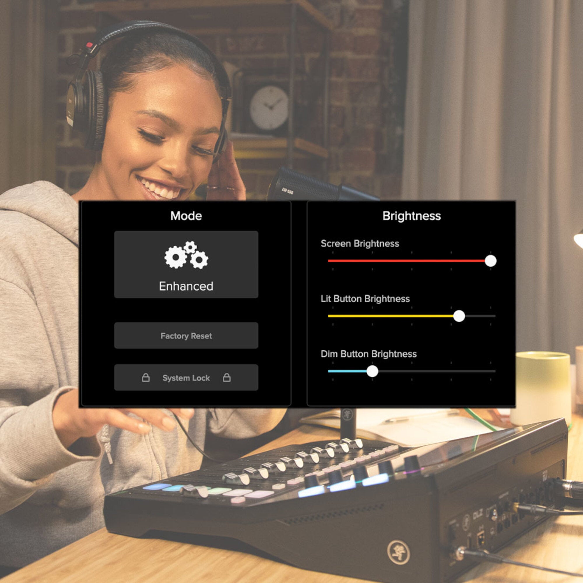 Mackie DLZ Creator podcast- & broadcast-mixer