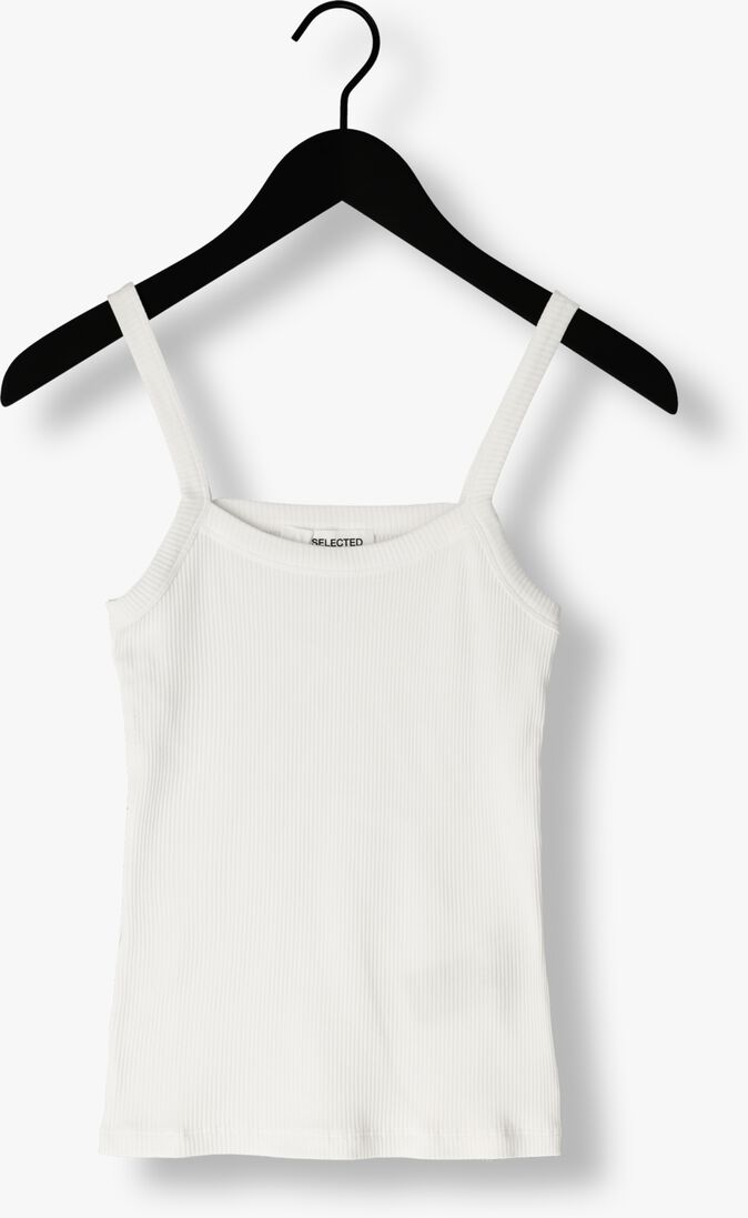 SELECTED FEMME witte selected femme top slfcelica anna strap tank top