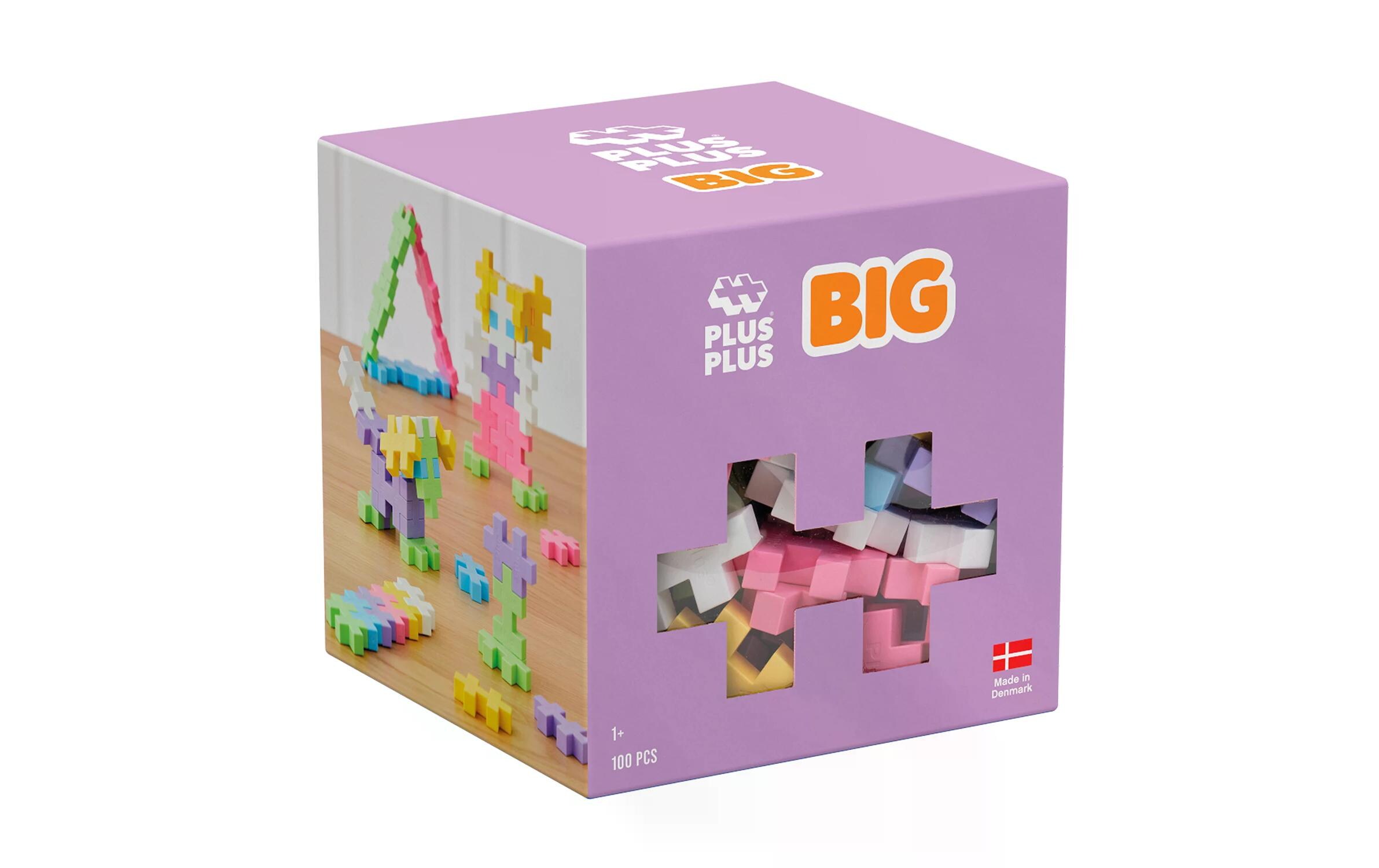 Kreativ- Bausteine Big Pastell 100 TeileKonstruktionsspielzeug