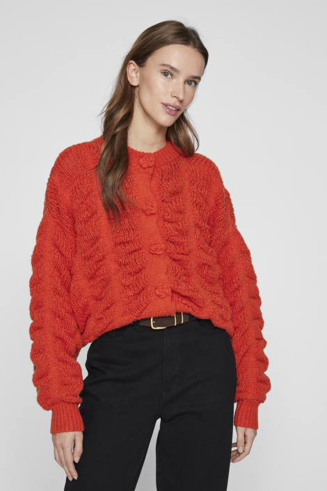 Vila rode dames vest