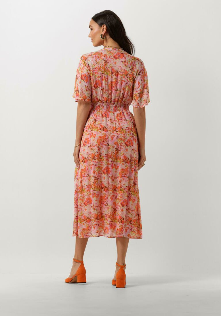 FREEBIRD roze freebird midi jurk mae midi