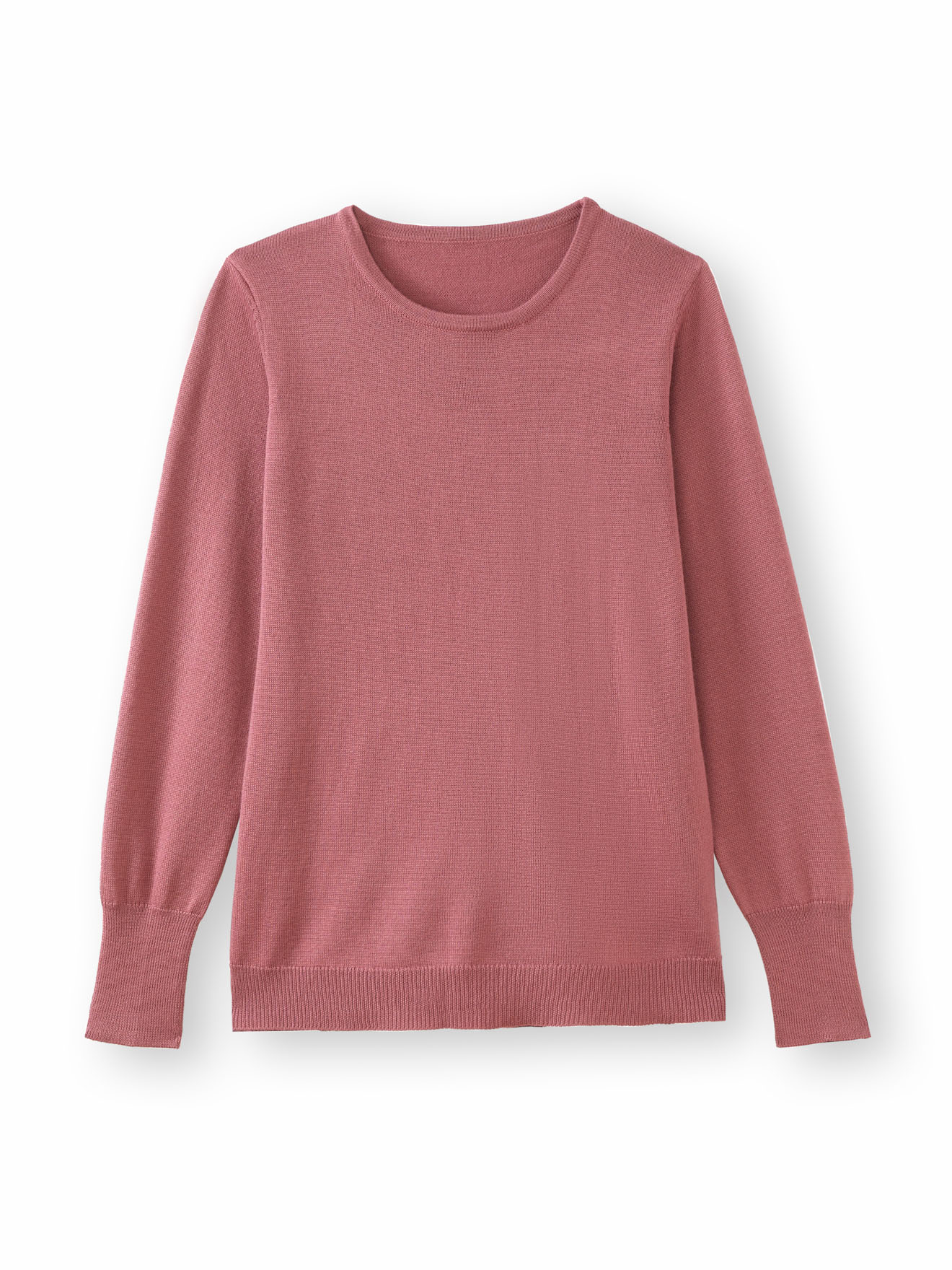 Pull encolure ronde 50% laine mérinos
