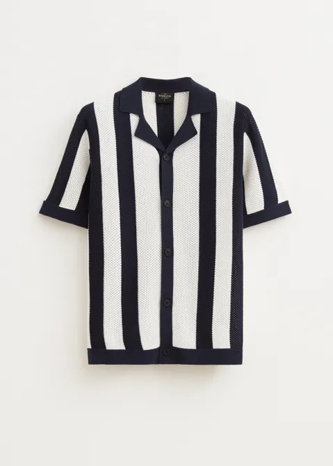 Vest met korte mouwen blauw (BLW.D)