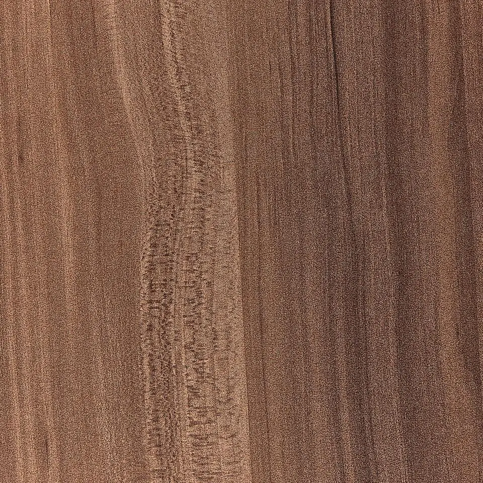 BOCA - Ronde eettafel - Donkere houtkleur - 90 cm - MDF