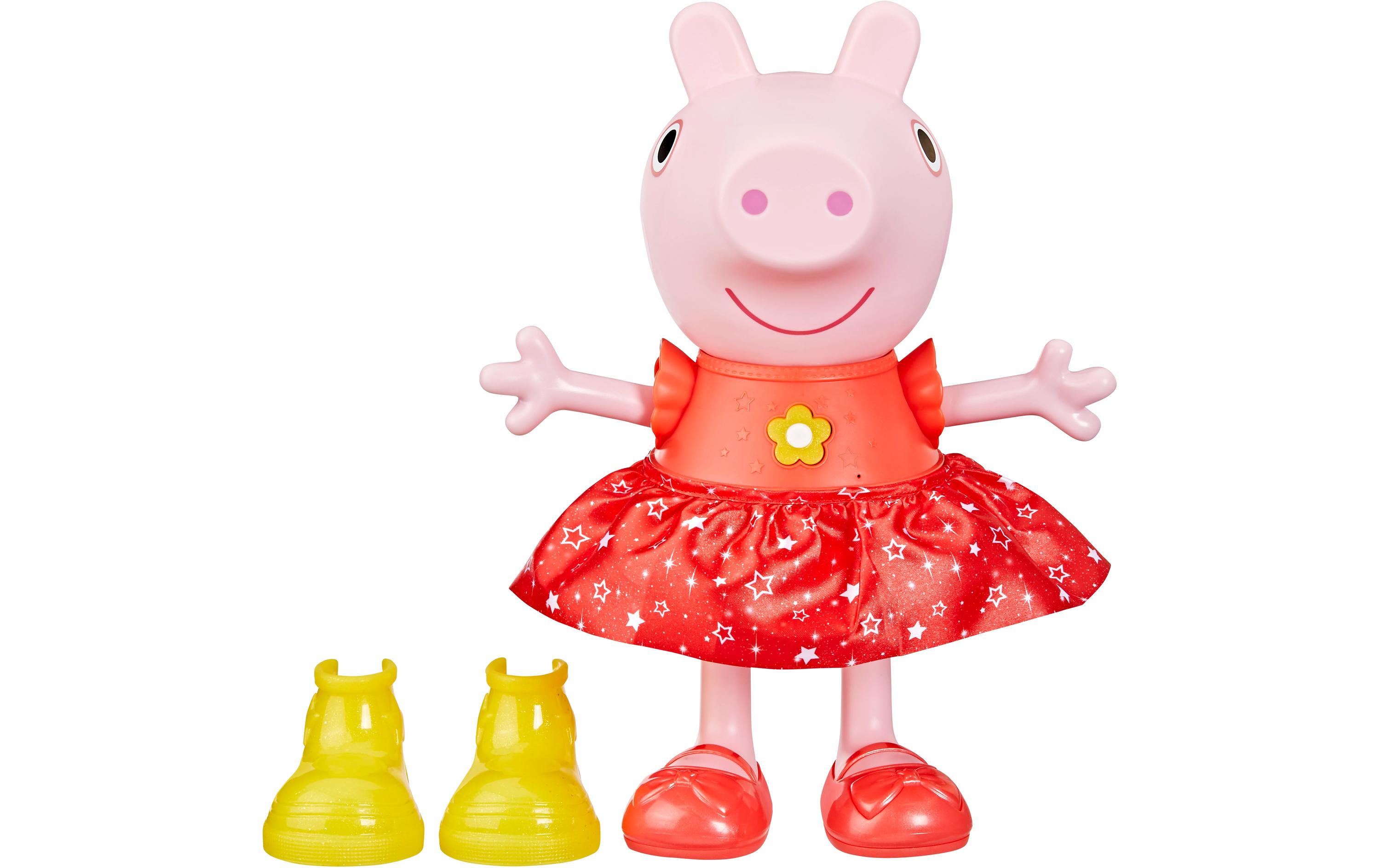 Spielfigurenset Peppas Matschepfützen-Party -FR-Interaktive Puppe mit Soundeffekten