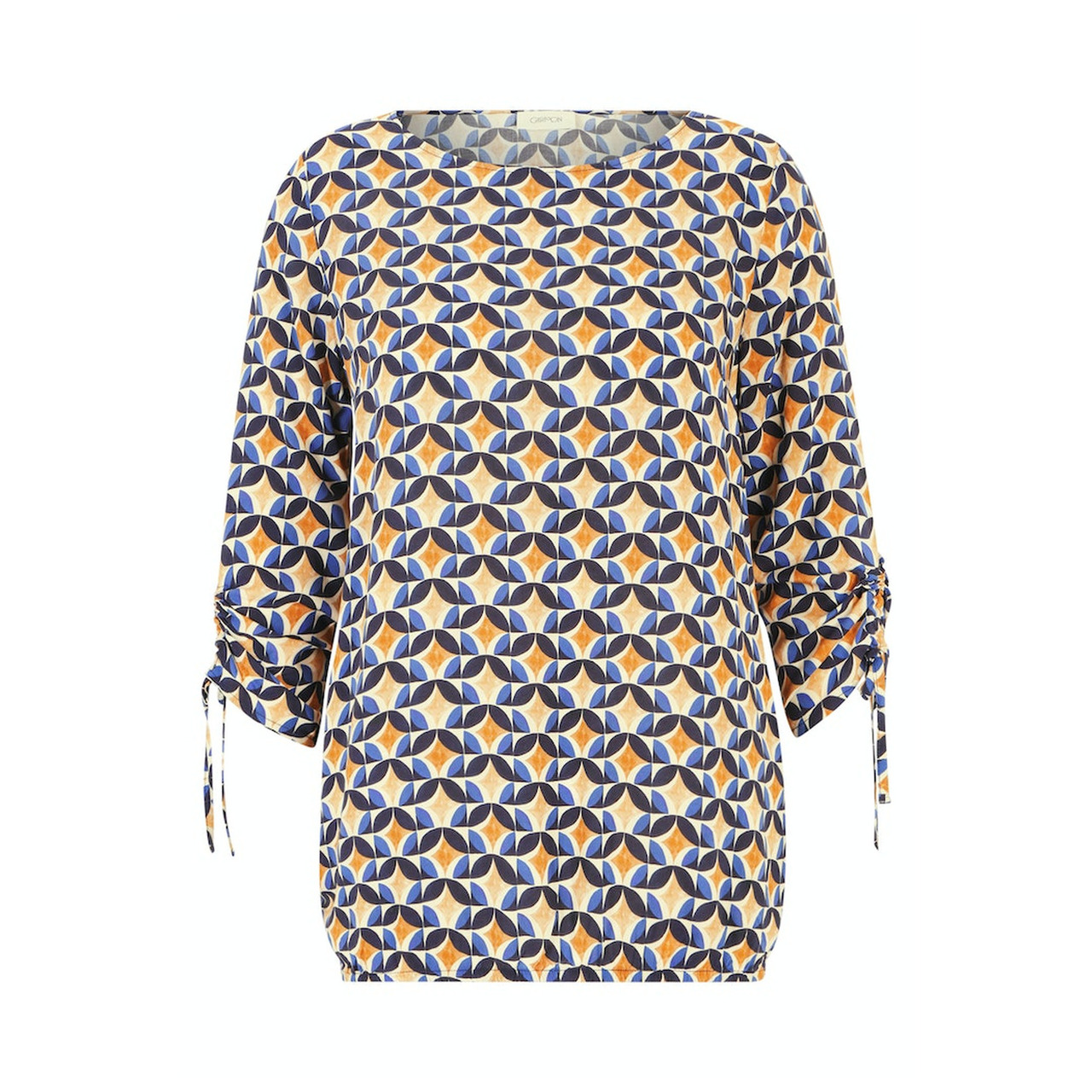 Cartoon Bluse Kurz 3/4 Arm
