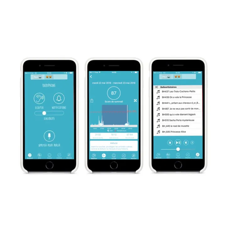UrbanHello Veilleuse connectée Rémi | Bleu