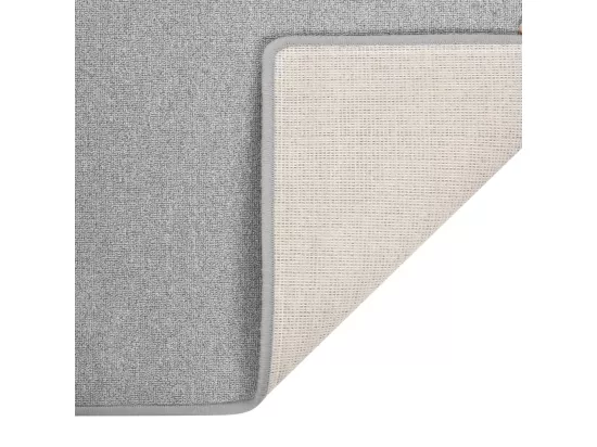 Tapis de couloir gris clair 80x150 cm