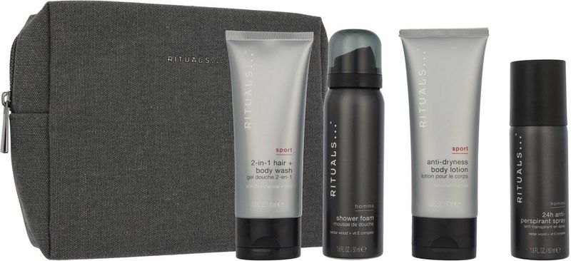 Rituals - Men's Care Set - 50 ml Shampoo - 70 ml Douchegel