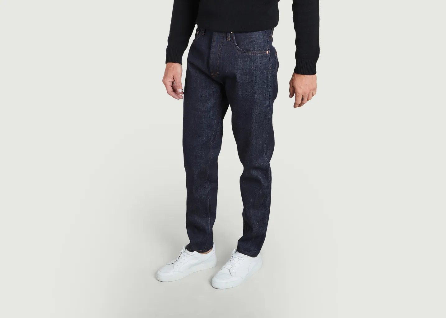 Jean UB621 Relaxed Tapered 21oz Indigo Selvedge The Unbranded Brand