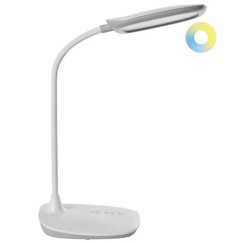 HYDRA - Bureaulamp LED - Wit - Synthetisch materiaal